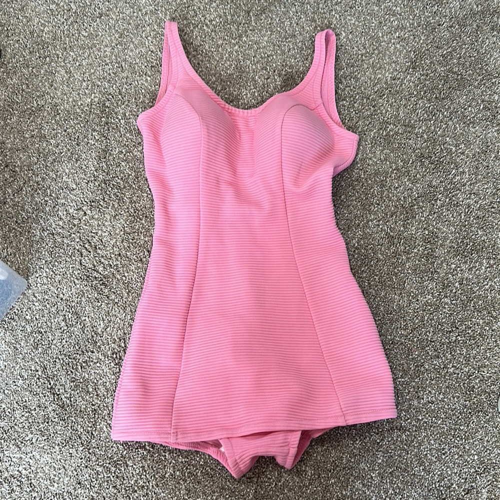 Vintage Rare Swimsuit size medium pink Barbie
